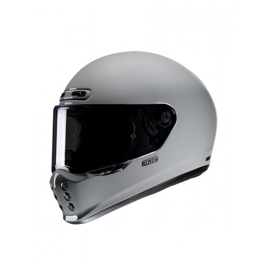HJC V10 Plain Motorcycle Helmet at JTS Biker Clothing
